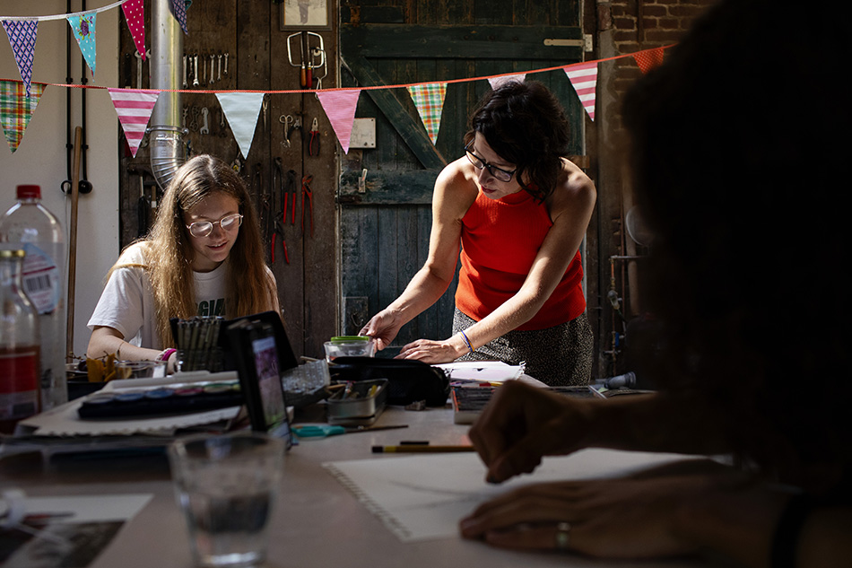 Creatieve workshop voor goed doel